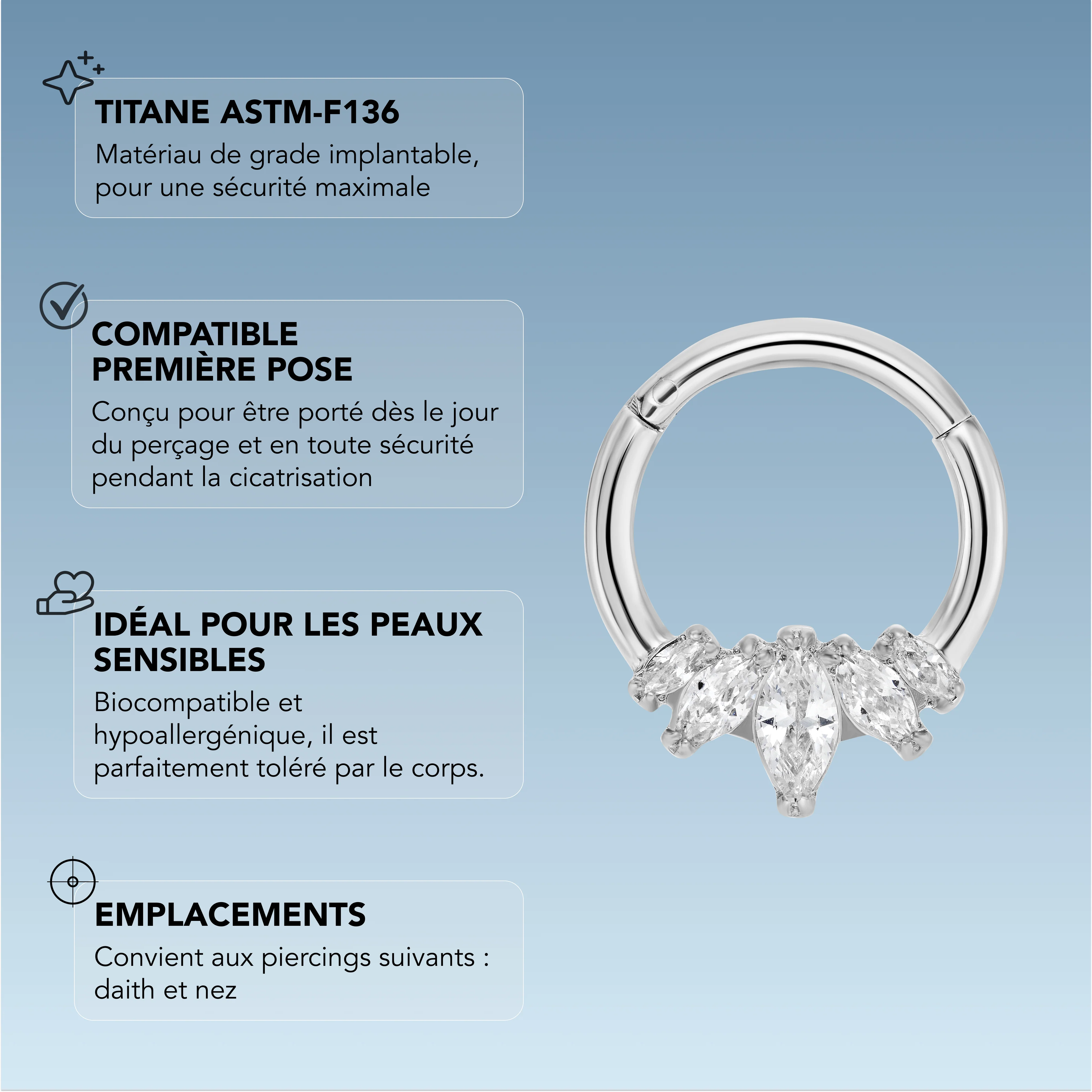Daith Panthère Blanche - Image 10