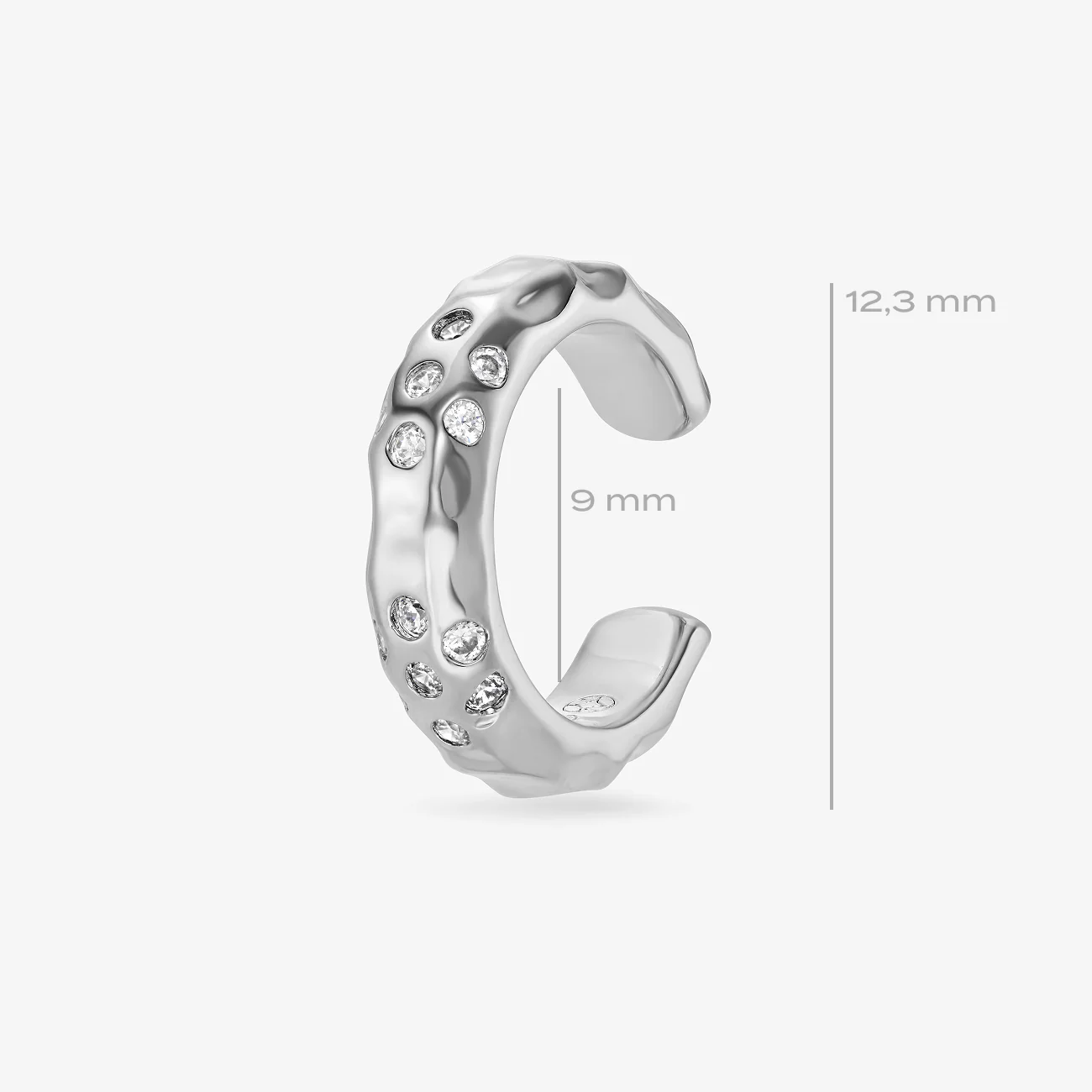 Earcuff Panthère Blanche - Image 9